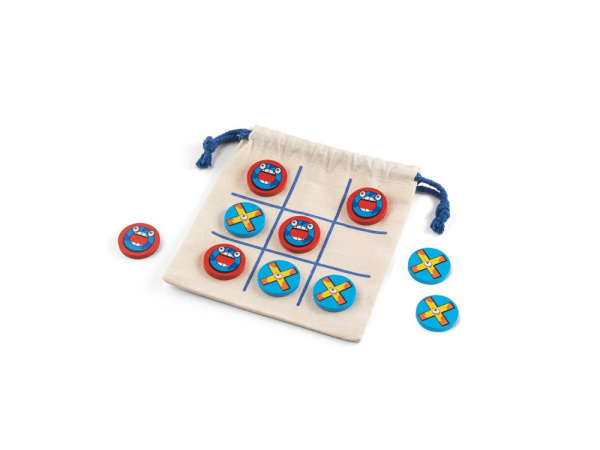 CROSSES. Игра крестики-нолики, натуральный светлый