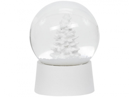 Снежный шар, белый
