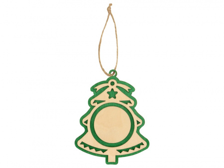 Подвеска деревянная Ель