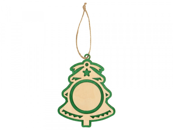 Подвеска деревянная Ель