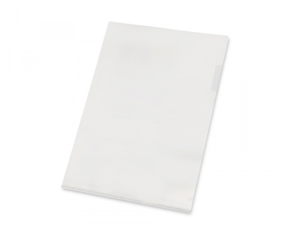 Папка- уголок, для формата А4, плотность 180 мкм, прозрачный матовый