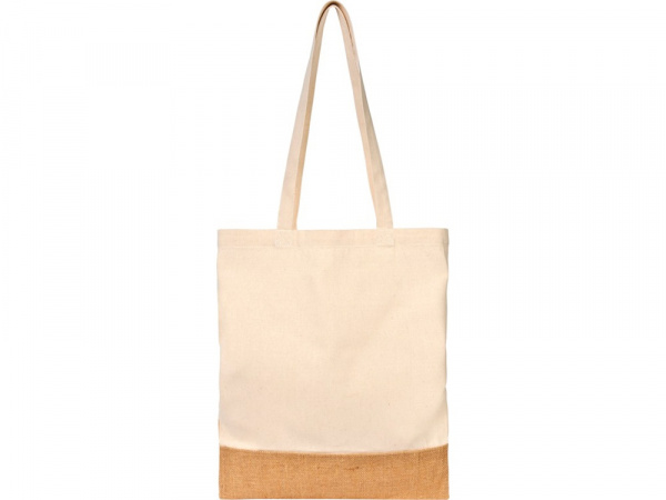 Эко-сумка Delhi из хлопкового джута, natural