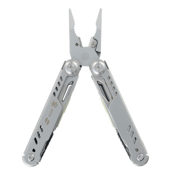 Мультитул Stinger, 110 х 27 мм, 23 функции, сталь, серебристый, в картонной коробке, в комплекте нейлоновый чехол