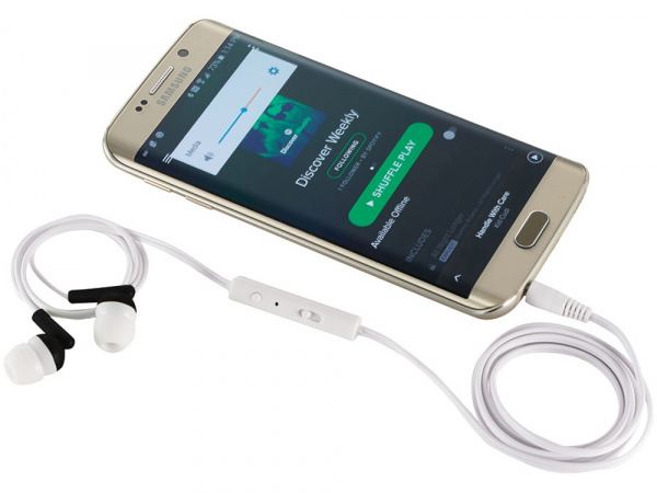 Наушники Earbuds, черный