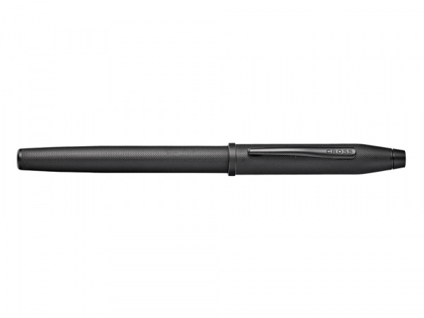 Перьевая ручка Cross Century II Black Micro Knurl, перо M, черный