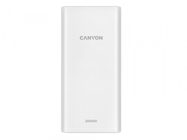 Портативный аккумулятор Canyon PB-2001 (CNE-CPB2001W), белый
