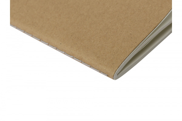 Блокнот A6 Stitch в линейку, крафт