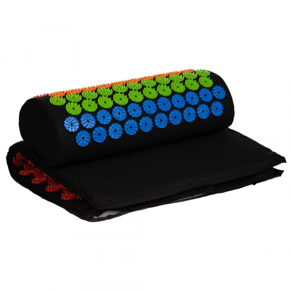 Массажный акупунктурный коврик с валиком Iglu