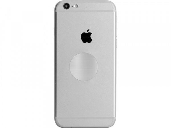 Магнитный держатель для телефона Magpin mini, черный/стальной