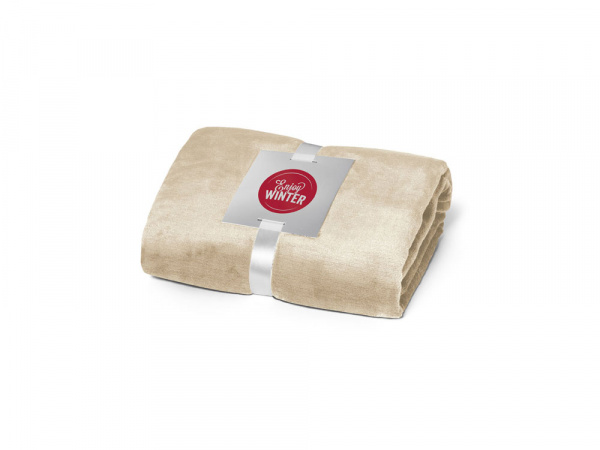 DYLEAF. Флисовый плед 240 г/м2, Бежевый