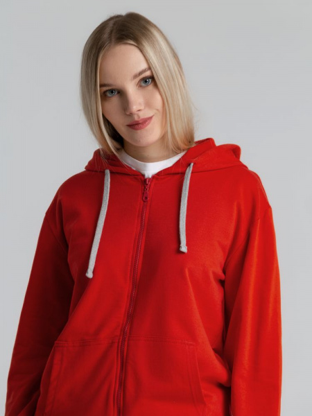 Толстовка на молнии с капюшоном Unit Siverga