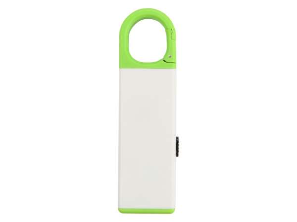 Фонарь-мультиинструмент Октопус, белый/зеленое яблоко