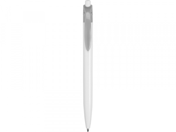 Ручка шариковая Какаду, белый/серый