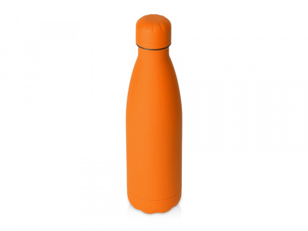 Вакуумная термобутылка Vacuum bottle C1, soft touch, 500 мл, оранжевый (Р)
