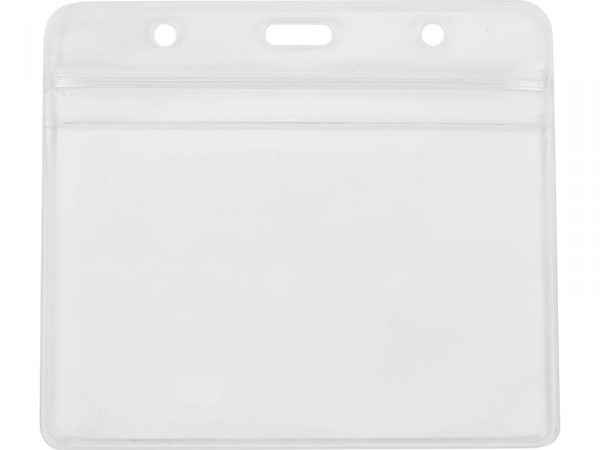 Бейдж Crystal Flat 115*101 мм (внут.размер 107*70 мм), прозрачный