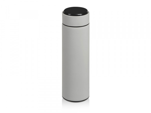 Вакуумный термос Module X с индикатором температуры, 500 мл, тубус, серый Cool grey 7C