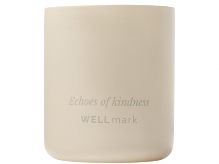 Ароматическая свеча Wellmark Echoes of Kindness- Ecru бежевый