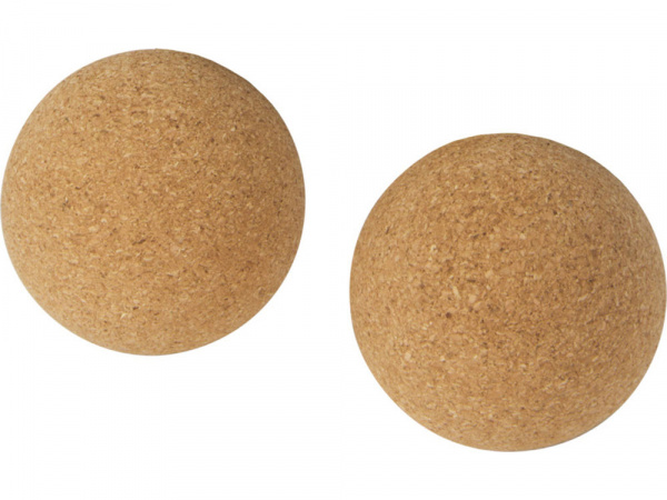 Мяч для йоги Trikona из пробкового дуба, натуральный