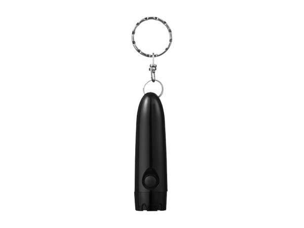 Брелок-фонарик Bullet, черный