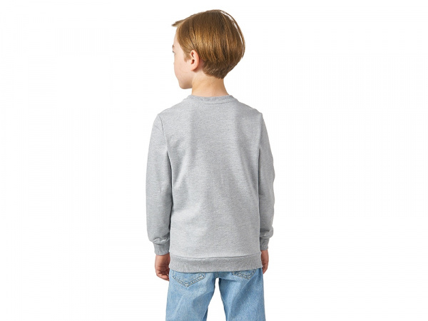 Свитшот Motion детская_4, серый меланж