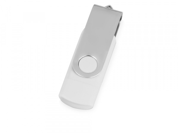 USB3.0/USB Type-C флешка на 16 Гб Квебек C, белый