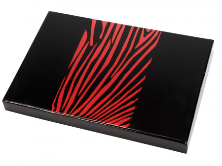 Плед Эдинбург, красный/синий