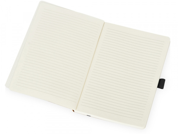 Блокнот Sevilia Soft, гибкая обложка из крафта A5, 80 листов, крафтовый/черный