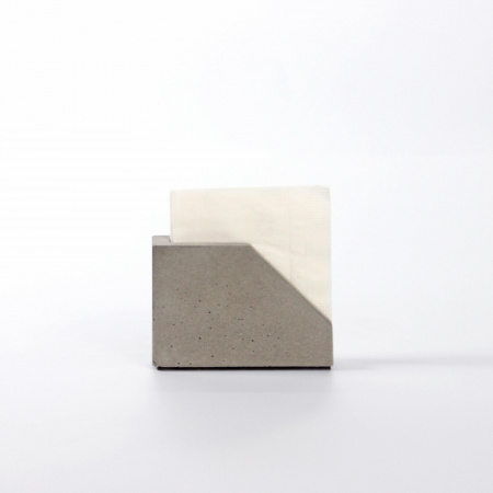 Салфетница из бетона Strict (бетон)