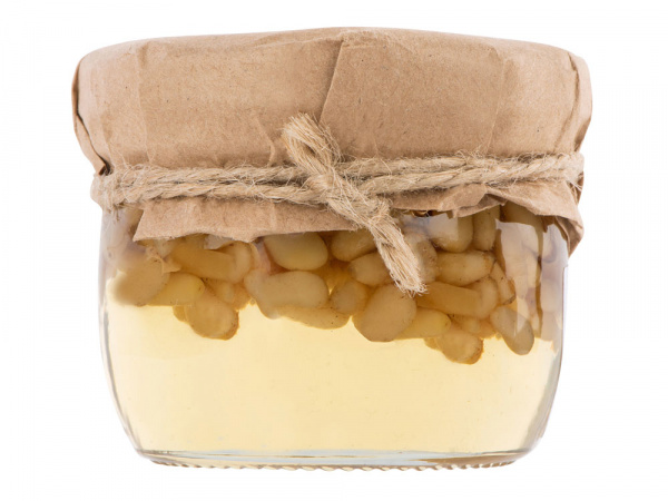 Сувенирный набор Мед с кедровыми орешками 120 гр