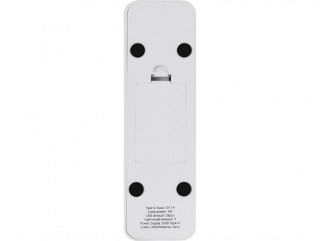 Складывающаяся настольная LED лампа Stack N, 3 Вт, белый (Р)