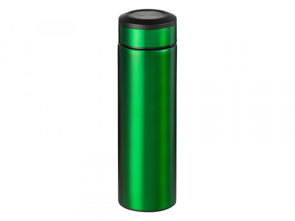 Термос Confident Metallic 420мл, зеленый
