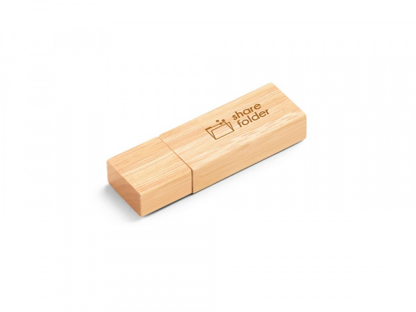 VENTER 16GB. Флешка USB 8ГБ, натуральный светлый