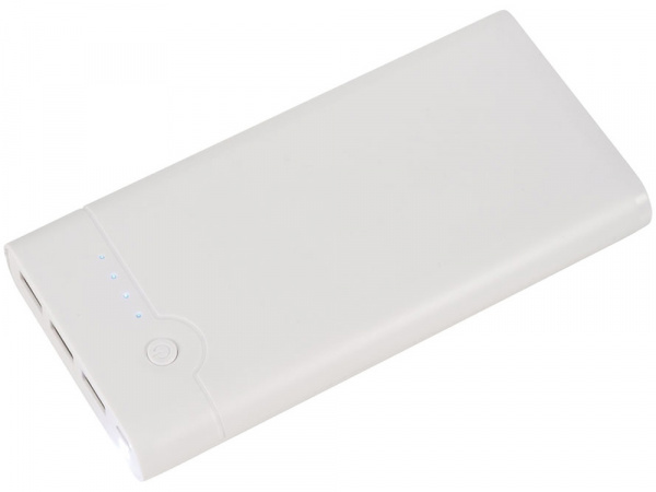 Зарядное устройство емкостью 20000 mAh, белый