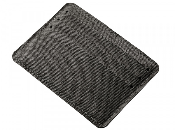 Подарочный набор Consul: обложка для паспорта и картхолдер, серый