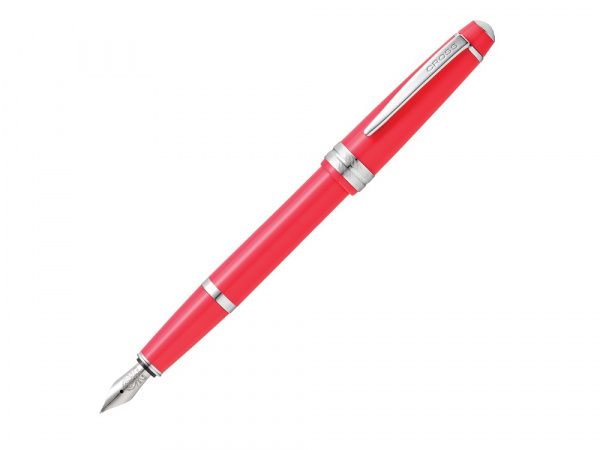 Перьевая ручка Cross Bailey Light Coral, перо ультратонкое XF, коралловый