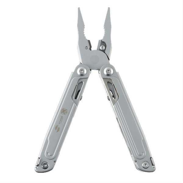 Мультитул Stinger, 113 х 22 мм, 21 функция, сталь, серебристый, в картонной коробке, в комплекте нейлоновый чехол