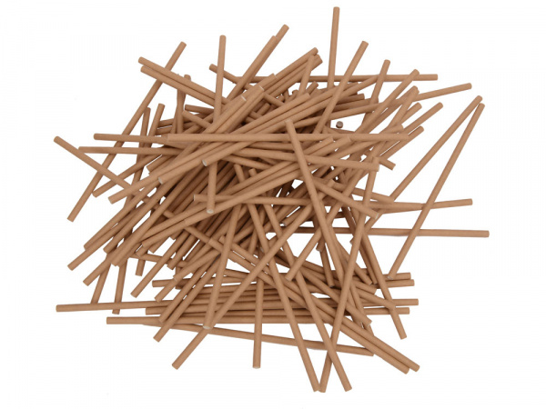 Набор крафтовых трубочек Kraft straw, 100 шт.