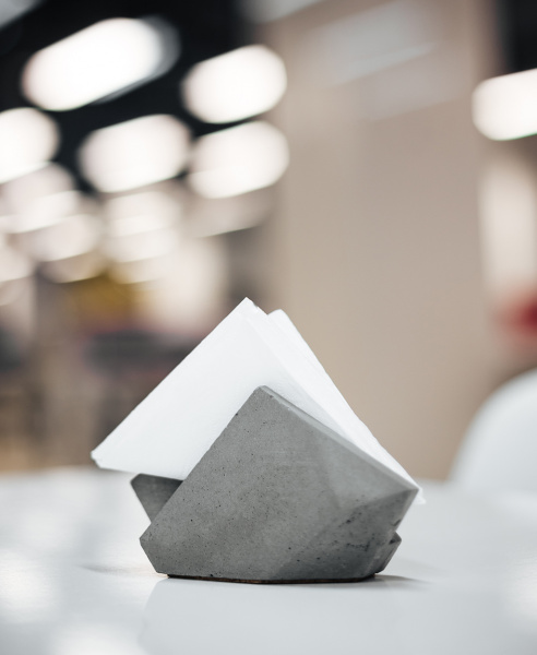 Салфетница из бетона Eiger (бетон)